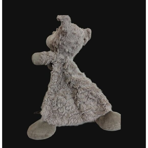 DEMDACO  sheep lamb lovey  plush toy stuffed animal 14 inch gray  rattle - Picture 4 of 9